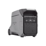 Estación de Energía Portátil DELTA PRO3 / 4096Wh Litio LFP / 5 AC 4000W (8000W Pico) / 2 USB-C 100W / Capacidad para Aumentar Respaldo / Cargador de Coche 10A a 12.6V / Conectividad WiFi y Bluetooth (App) / Carga Solar 2600W Max. (2 P