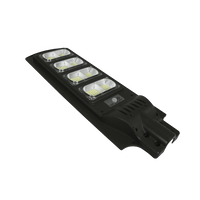 Luminaria con Panel Solar y Sensor de Movimiento de 160 W/ Luz fría 6 500 K/
