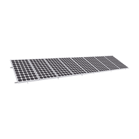 Montaje para Panel Solar, Riel "8" de 5400mm para Módulos de 550 a 660w con Espesor de 35mm