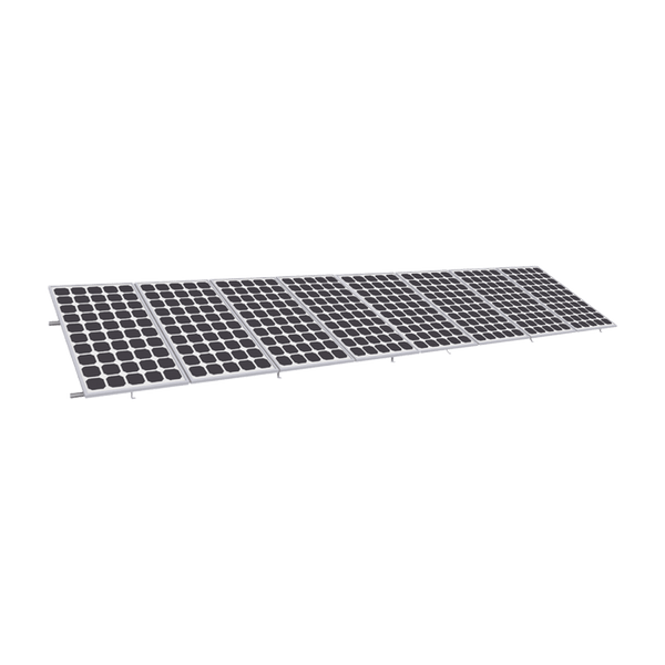 Montaje para Panel Solar, Riel "8" de 5400mm para Módulos de 550 a 660w con Espesor de 35mm