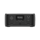 EcoFlow River 3  Estación de Energía Portátil 245Wh Litio LFP  2 AC 300 W (Max. 550W)  1 USB-C 100W  2 USB -A 12W  Cargador de Coche 8A a 12 o 24V  Conectividad WiFi y Bluetooth (App)  Carga Solar 110W Max.