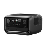 EcoFlow River 3 Plus  Estación de Energía Portátil 286Wh Litio LFP  4 AC 800W (Max. 1600W)  1 USB-C 100W  3 USB -A 12W  Cargador de Coche 10A, 126W Max.  Conectividad WiFi y Bluetooth (App)  Carga Solar 220W Max.
