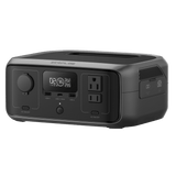 EcoFlow River 3  Estación de Energía Portátil 245Wh Litio LFP  2 AC 300 W (Max. 550W)  1 USB-C 100W  2 USB -A 12W  Cargador de Coche 8A a 12 o 24V  Conectividad WiFi y Bluetooth (App)  Carga Solar 110W Max.