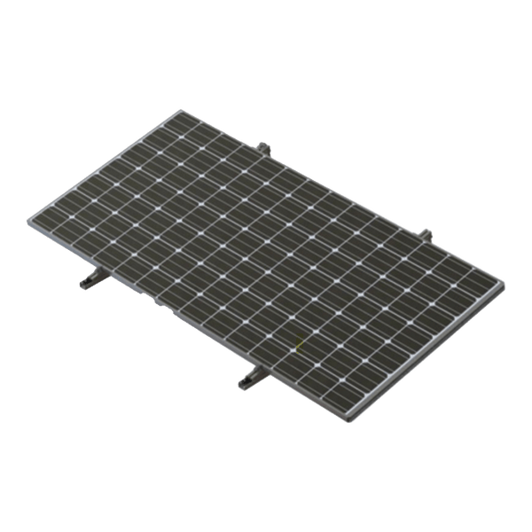 Montaje Para Piso de Concreto Para un Modulo Fotovoltaico de 450 a 660W