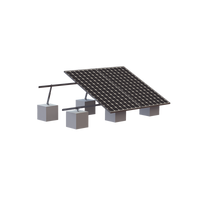 Montaje para 3 Panel Solar, Riel "8" de 4050mm para Módulos con Espesor de 35mm