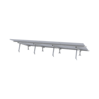 Montaje para Panel Solar, Riel "5" de 5400mm para Módulos con Espesor de 35mm