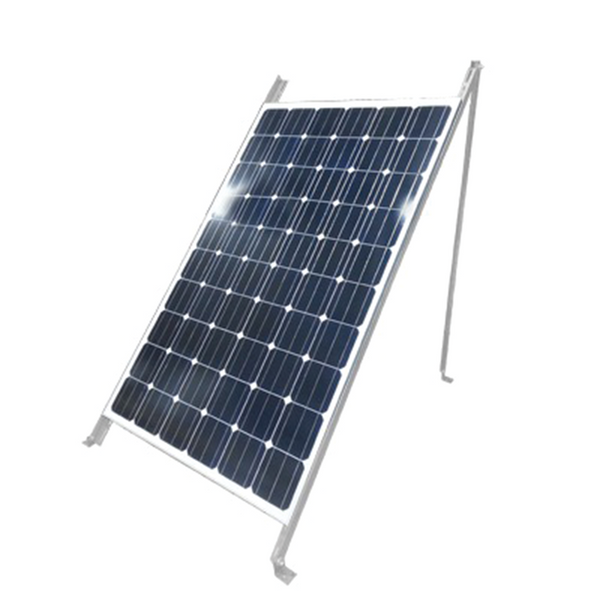 Montaje de Piso para 1 Módulo Solar - SolarAlternativo.Shop